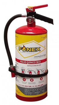 EXTINTOR FANEX P.Q.S. ABC 4.5 KG