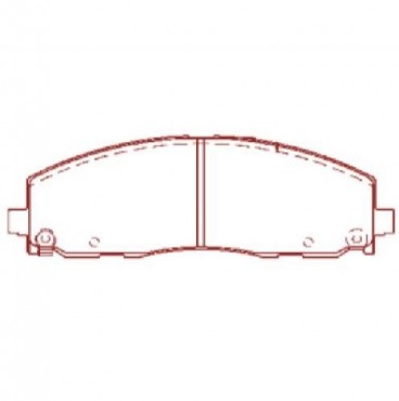 BALATA FRENO DE DISCO WAGNER DODGE GRAND CARAVAN