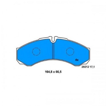 BALATA FRENO DE DISCO WAGNER  PARA NISSAN CABSTAR