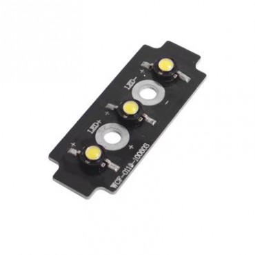 Tablilla de reemplazo con 3 LED Rojo para XLL1084