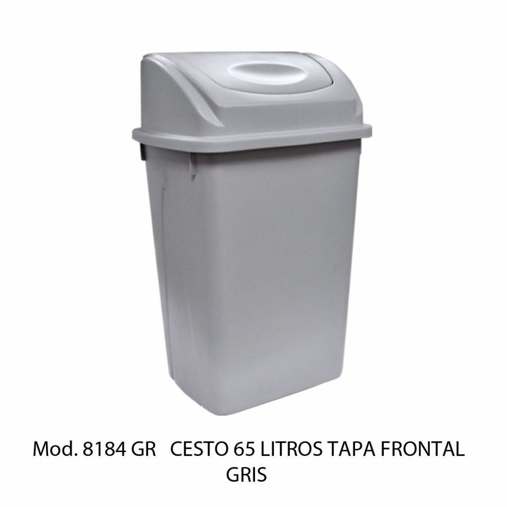 BOTE DE BASURA BALANCIN FRONTAL 65 LTS