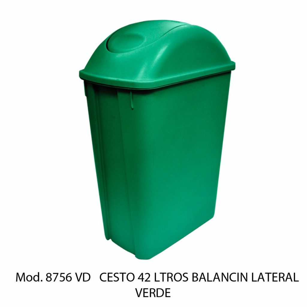 CESTO DE BASURA CON BALANCÍN, SABLON