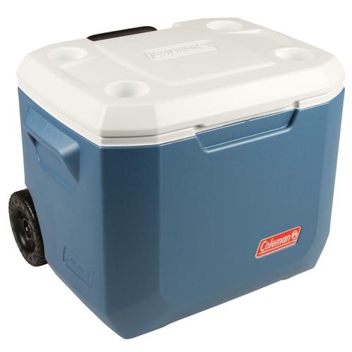 HIELERA 50QT XTREME CON RUEDAS AZUL, COLEMAN