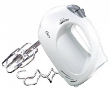 Batidora Manual Blanca 5V, Amasadores