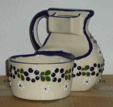 Jarra de cerámica alta temperatura