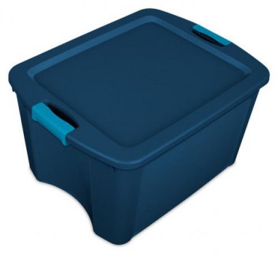 CAJA LATCH AND CARRY 18 GAL / 68 L, CAJA DE PLÁSTICO, STERILITE