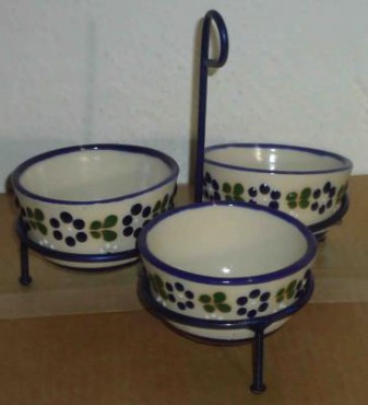 Juego de Salseras de cerámica alta temperatura