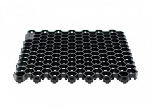 PISO HIGIÉNICO RÍGIDO NEGRO DE 30 X 30 cm, EUROPLAST