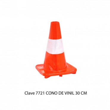 CONO DE VINIL CON REFLEJANTE, SABLÓN
