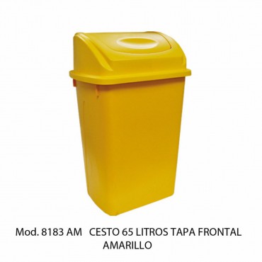 BOTE DE BASURA BALANCIN FRONTAL 65 LTS