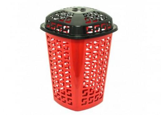 CESTO PARA ROPA CON TAPA, EUROPLAST