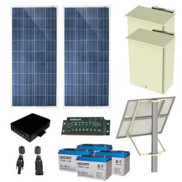 KIT DE ENERGÍA SOLAR 25w