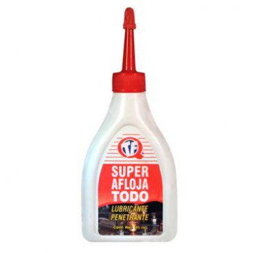 SUPER AFLOJATODO, PARA AFLOJAR OXIDACIÓN, GRASA Y MUGRE, QUIMICA TF