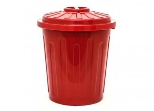 BOTE DE 7.5 LTS. C/TAPA, EUROPLAST