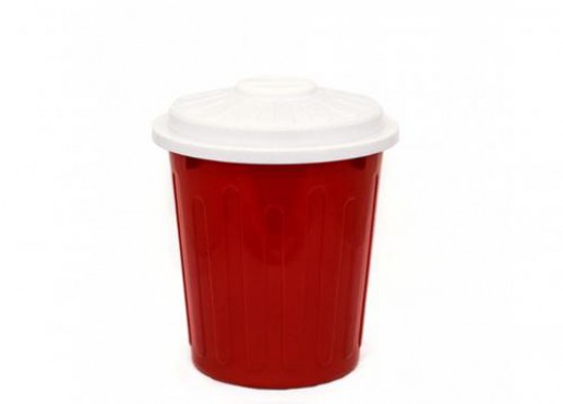 BOTE DE BASURA DE PLÁSTICO 22 LTS, EUROPLAST