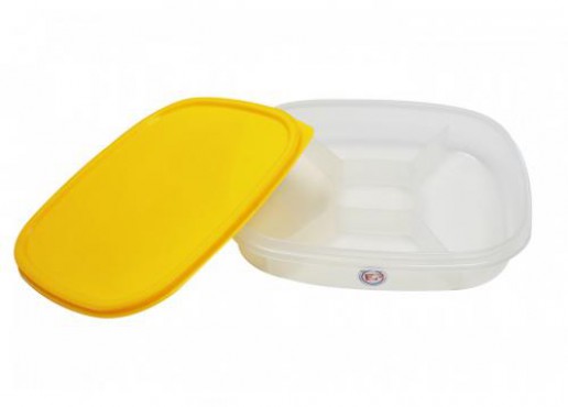 Hermético Con Divisiones Y Tapa, EUROPLAST