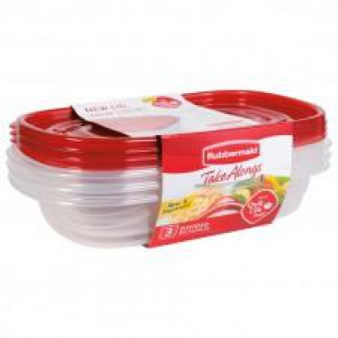 Juego de herméticos con tapa Rubbermaid