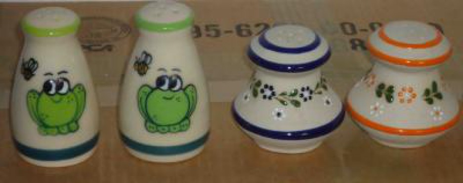 Salero Grande de cerámica alta temperatura