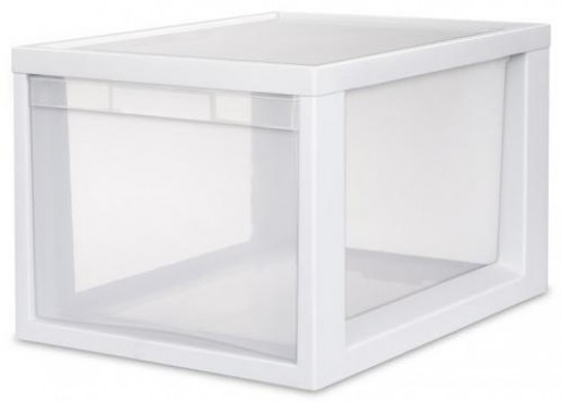 CAJÓN INDIVIDUAL DE PLÁSTICO, MEDIANO ALTO, STERILITE