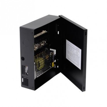 Fuente de poder para CCTV de 4 salidas a 12 Vcd. 5 A