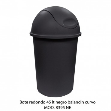 BOTE DE BASURA CON BALANCÍN REDONDO, SABLON