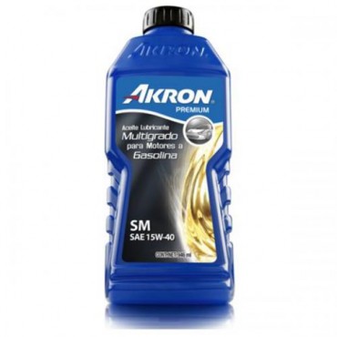 ACEITE DE MOTOR AKRON PREMIUM API SM SAE 15W-4