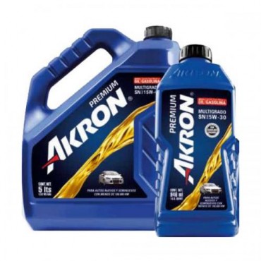ACEITE DE MOTOR AKRON PREMIUM API SM SAE 20W50