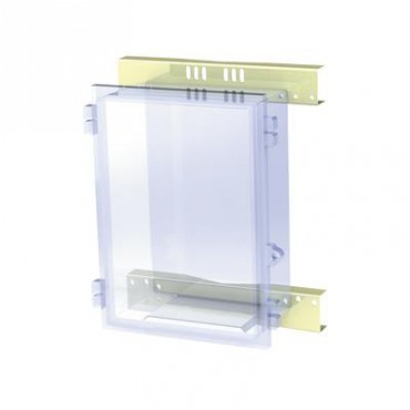 Montaje de poste para gabinete NEMA TXG-3040, TXT-2535 y TXT-3545