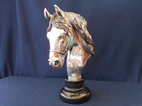 CABEZA CABALLO 1/4 DE MILLA 1 ARTESANÍAS EN PLATA