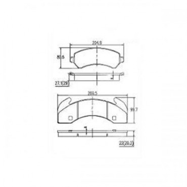 BALATA FRENO DE DISCO RAYBESTOS DELANTERA Y TRASERA PROFESSIONAL GRADE CERAMICA 