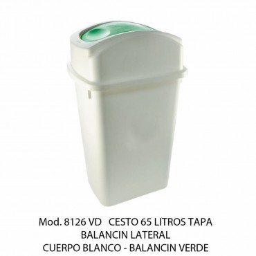 BOTE DE BASURA BALANCIN LATERAL GRANDE, SABLON