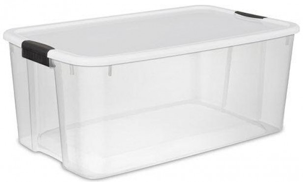 ULTRA LATCH BOX 116 QTS/110 L, CAJA DE PLÁSTICO, STERILITE