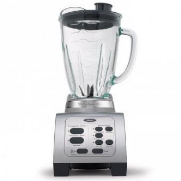 Licuadora Reversible Plata 3V+Pulso, Vidrio