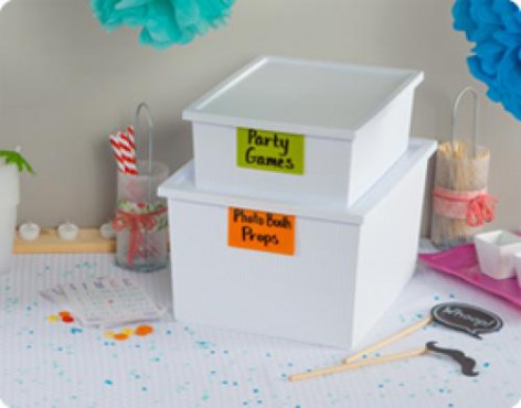 CAJA ALMACENAMIENTO CON IDENTIFICADOR, STERILITE