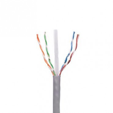 Bob. de cable de 1000 ft ( 305 m ) Cat6, Gris