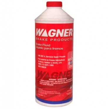 LIQUIDO DE FRENOS WAGNER DOT4 SERVICIO SUPER PESADO Y ABS 1 