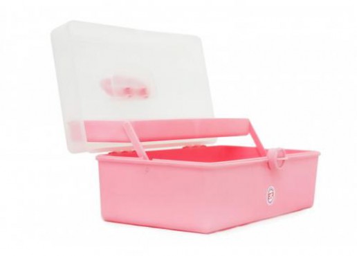 CAJA PARA HERRAMIENTAS O COSMÉTICOS CON TAPA, EUROPLAST